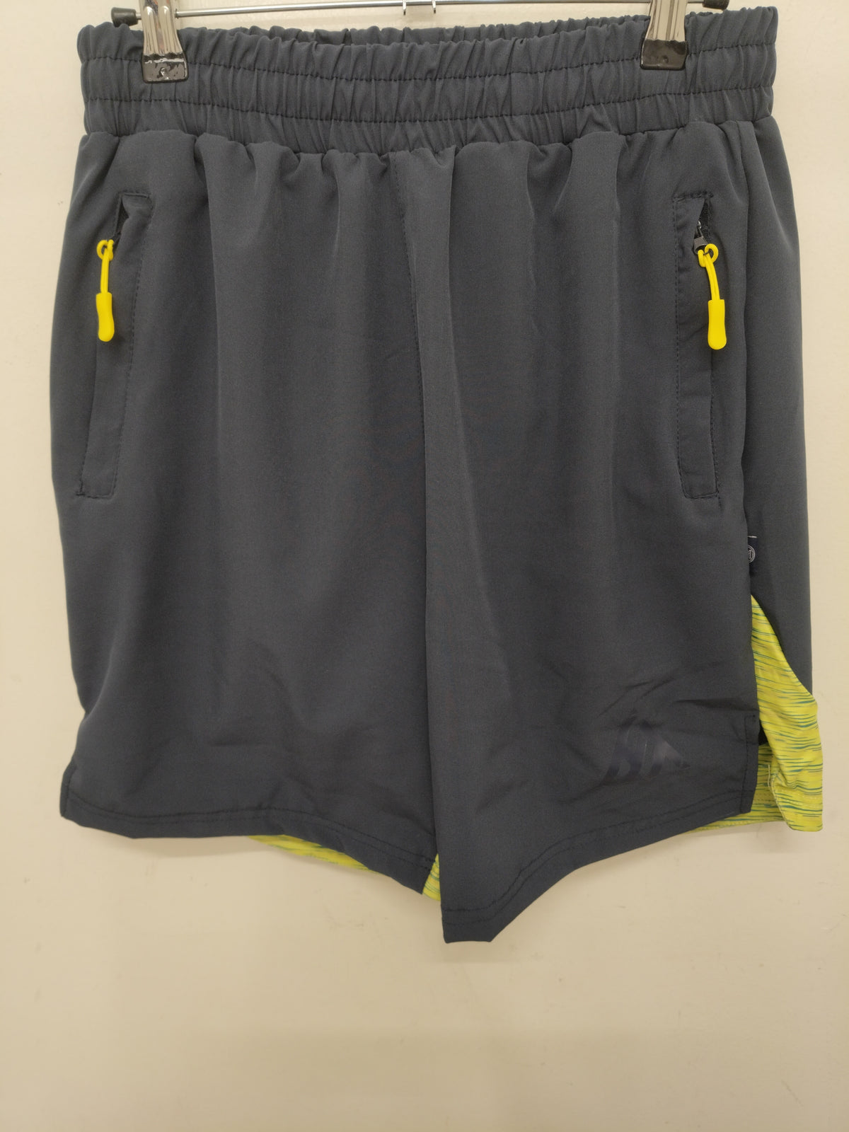Active Tech Shorts Blue Yellow