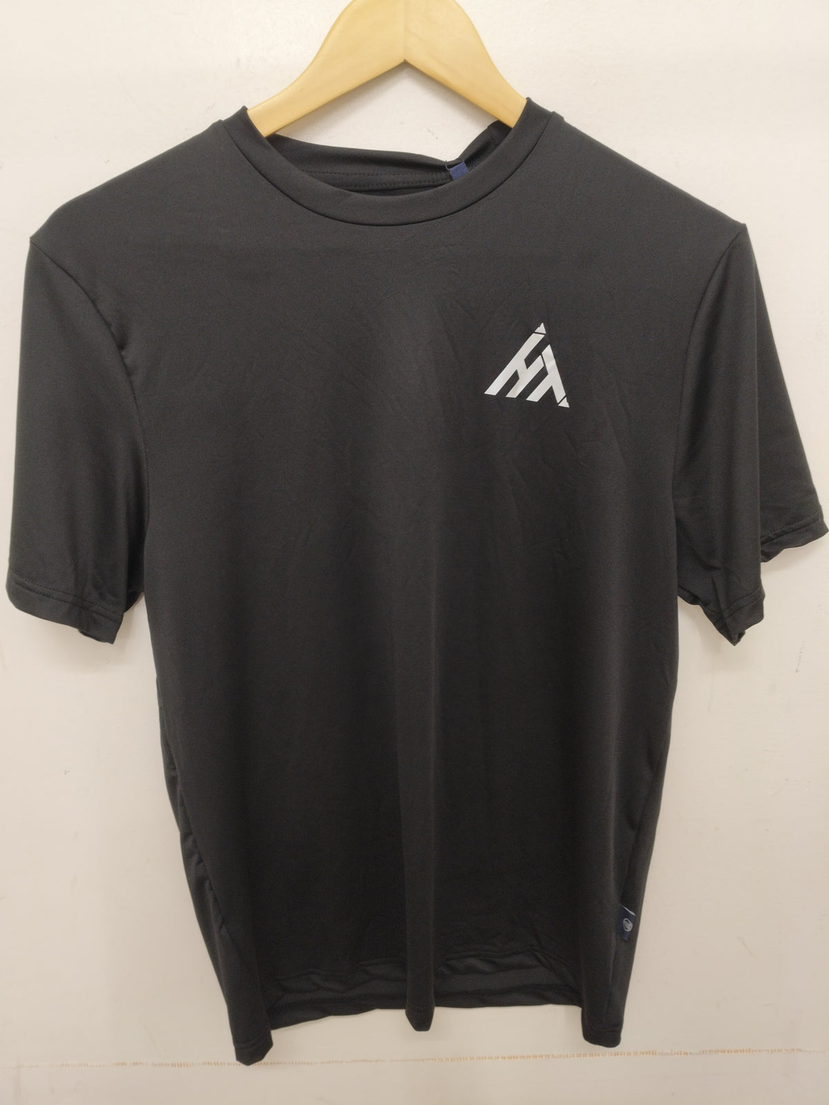 Active Tech Block T-Shirt Black Grey