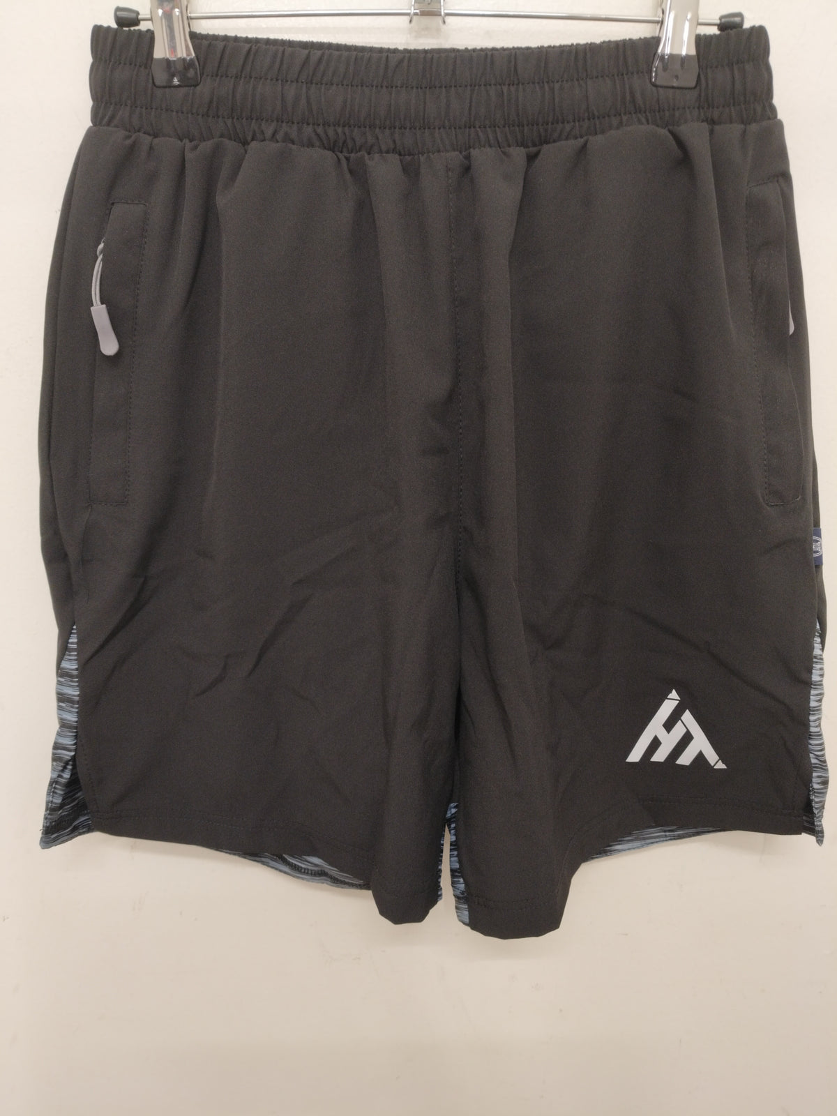 Active Tech Shorts Black Grey