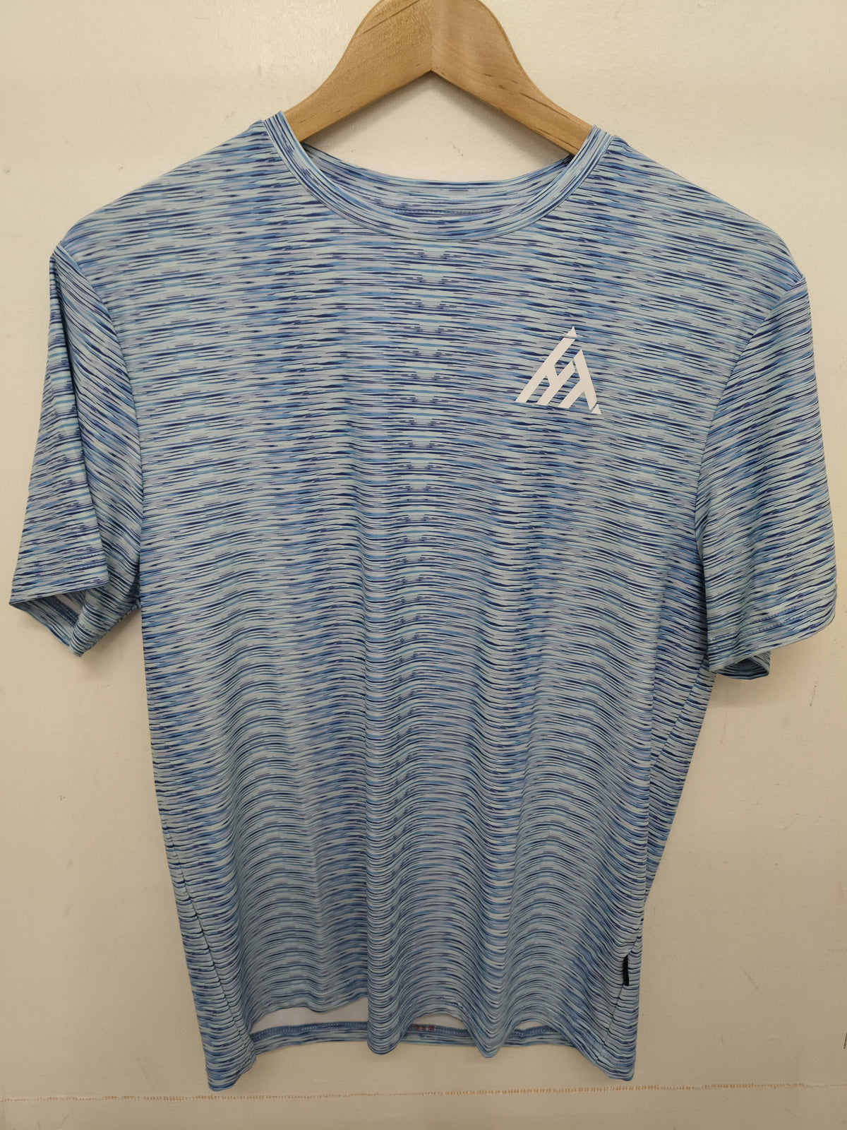 Active Tech Block T-Shirt Sky Blue