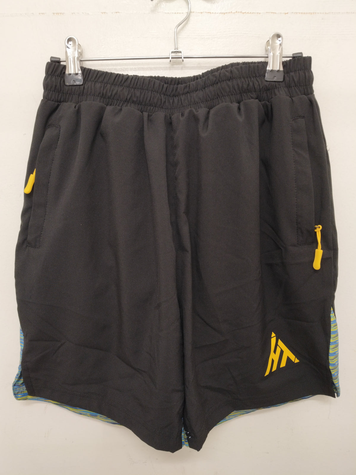 Active Tech Shorts Black Green