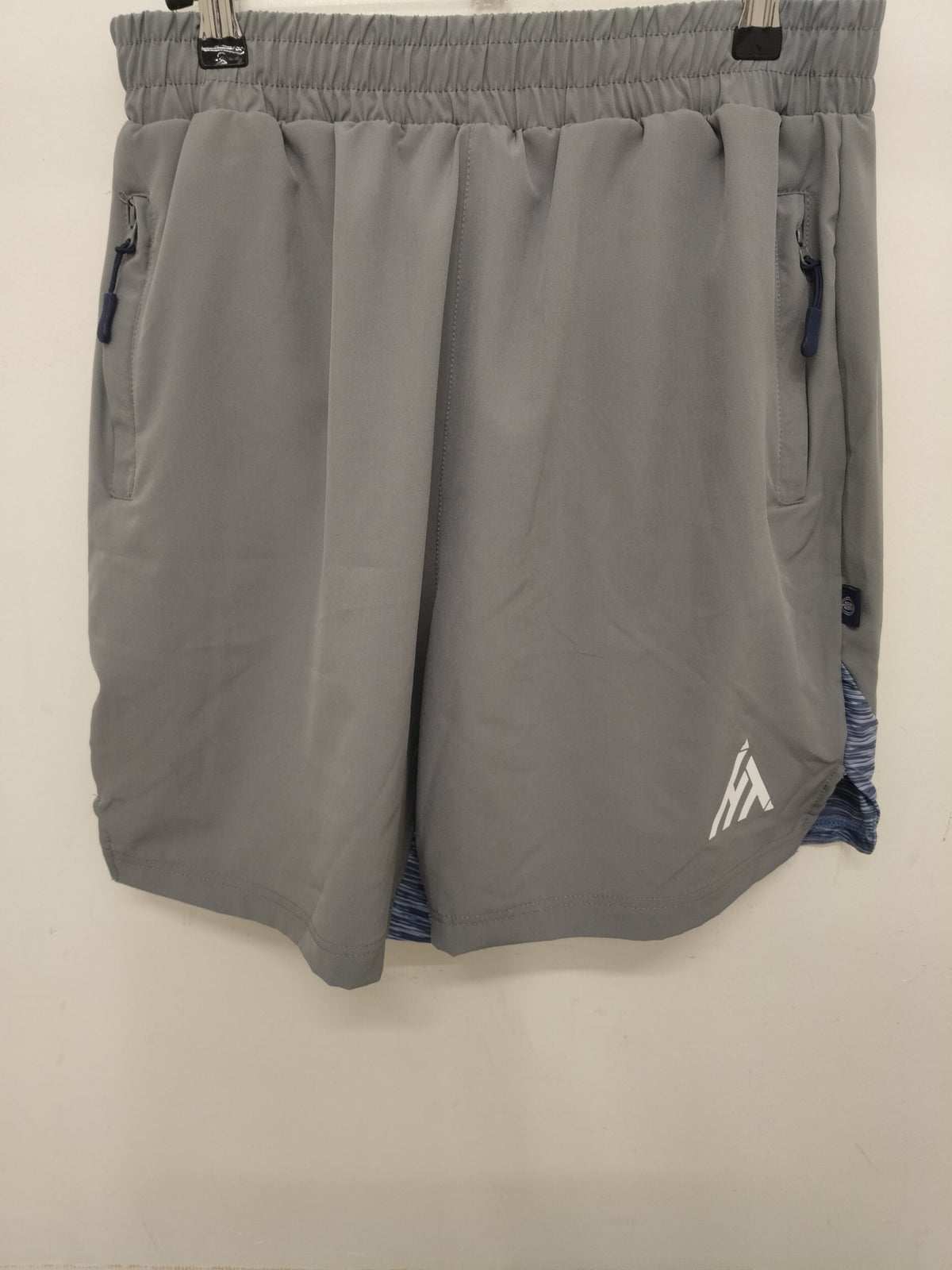 Active Tech Shorts Grey Blue